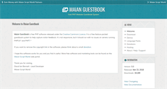 Desktop Screenshot of maianguestbook.com